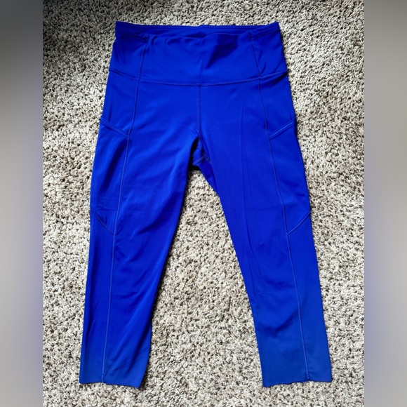 Lululemon leggings Fast and Free High-Rise Crop 19" - Picture 2 of 6